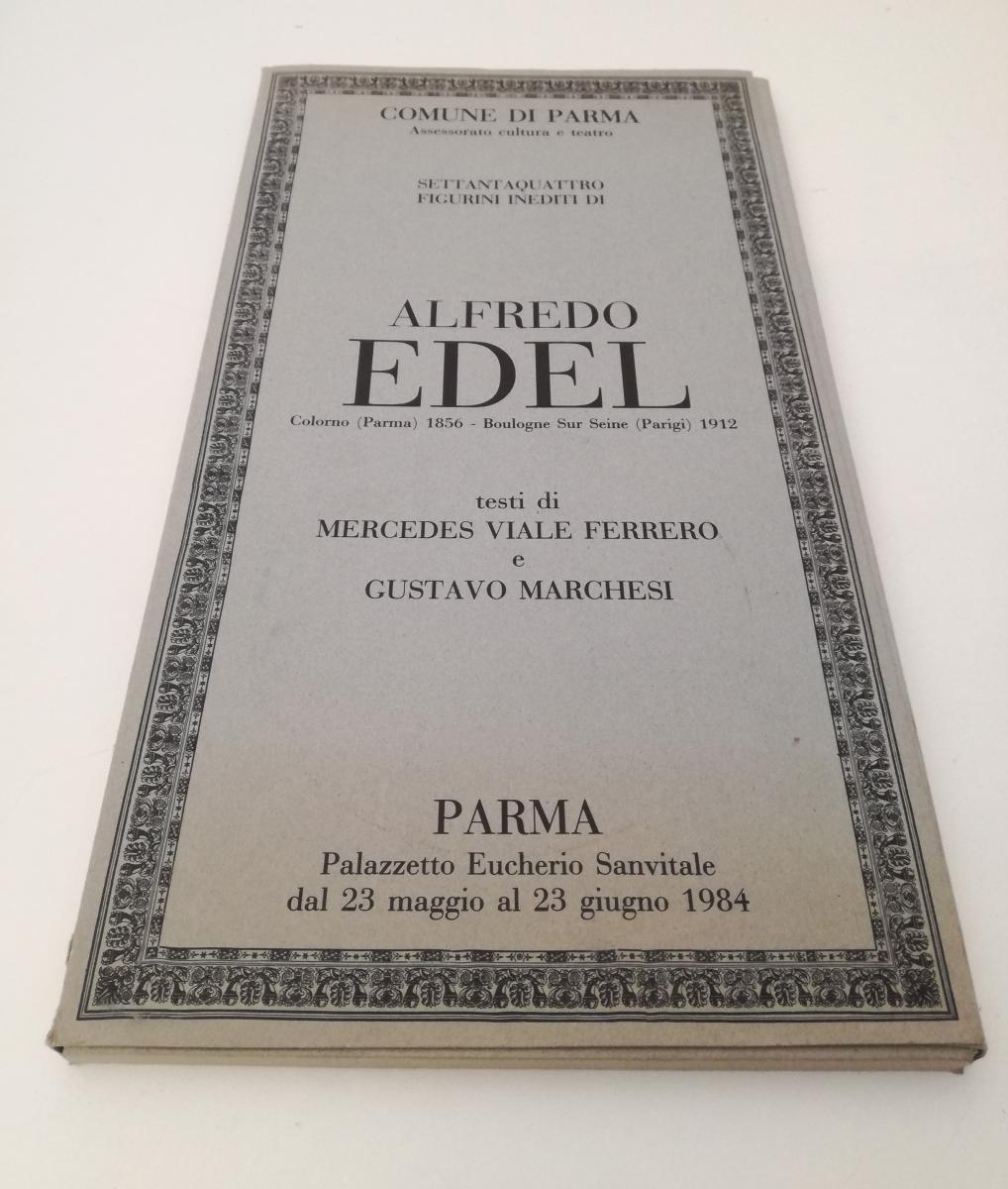 LT- ALFREDO EDEL SETTANTAQUATTRO FIGURINI INEDITI -- STEP PARMA --- 1984- B- WPR