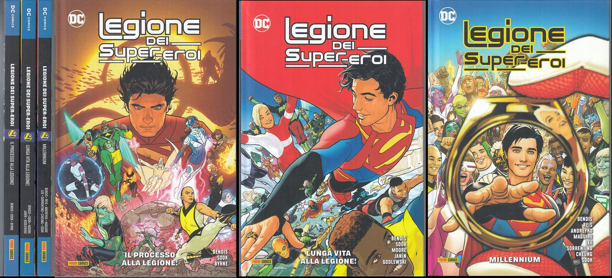 FV- LEGIONE DEI SUPER-EROI 3 VOLUMI - BENDIS BYRNE - PANINI - 2020 - C - VMX