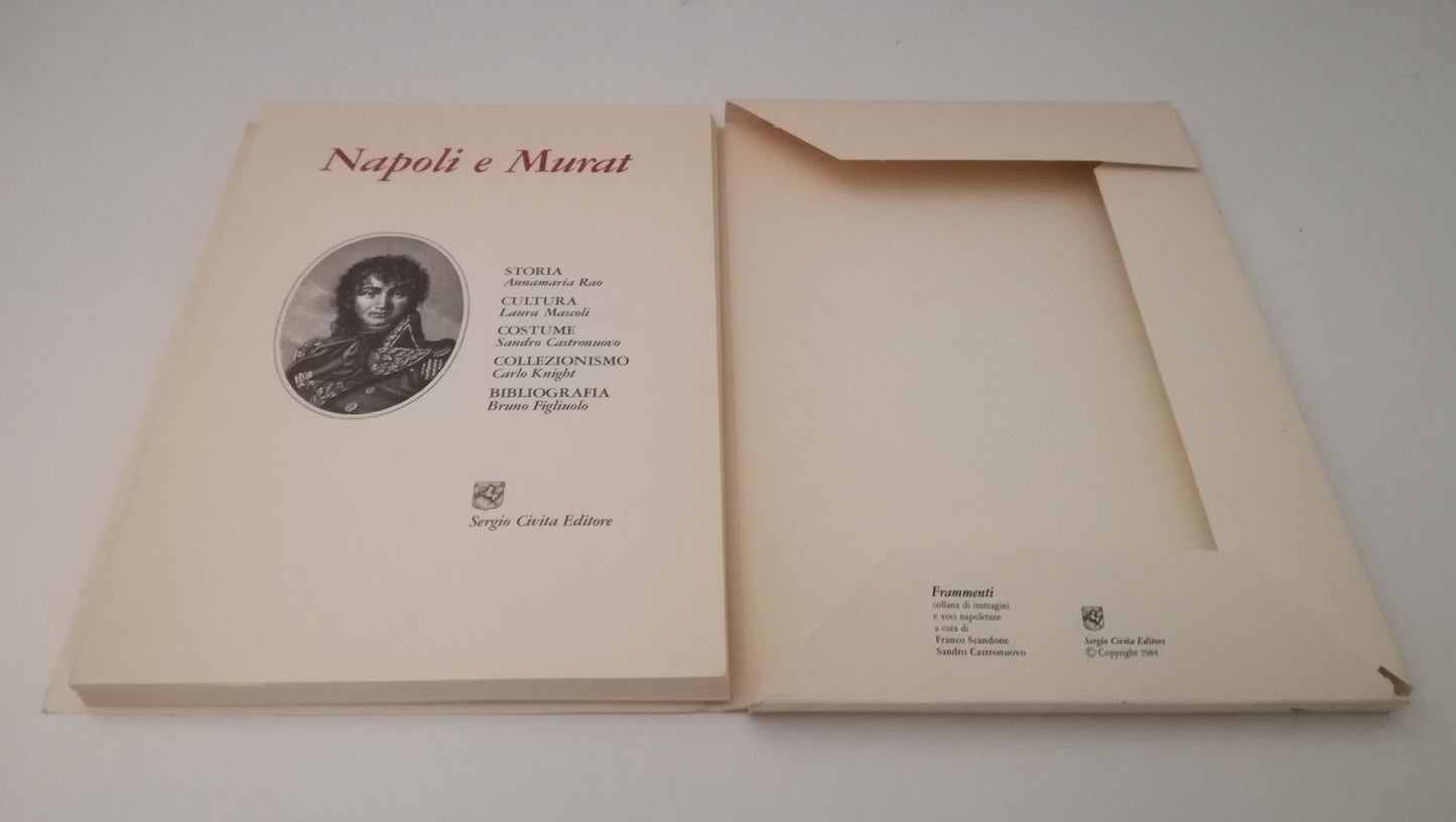 LT- NAPOLI E MURAT DECENNIO FRANCESE PARATA ACQUERELLI-- CIVITA- 1984- B- ZFS561