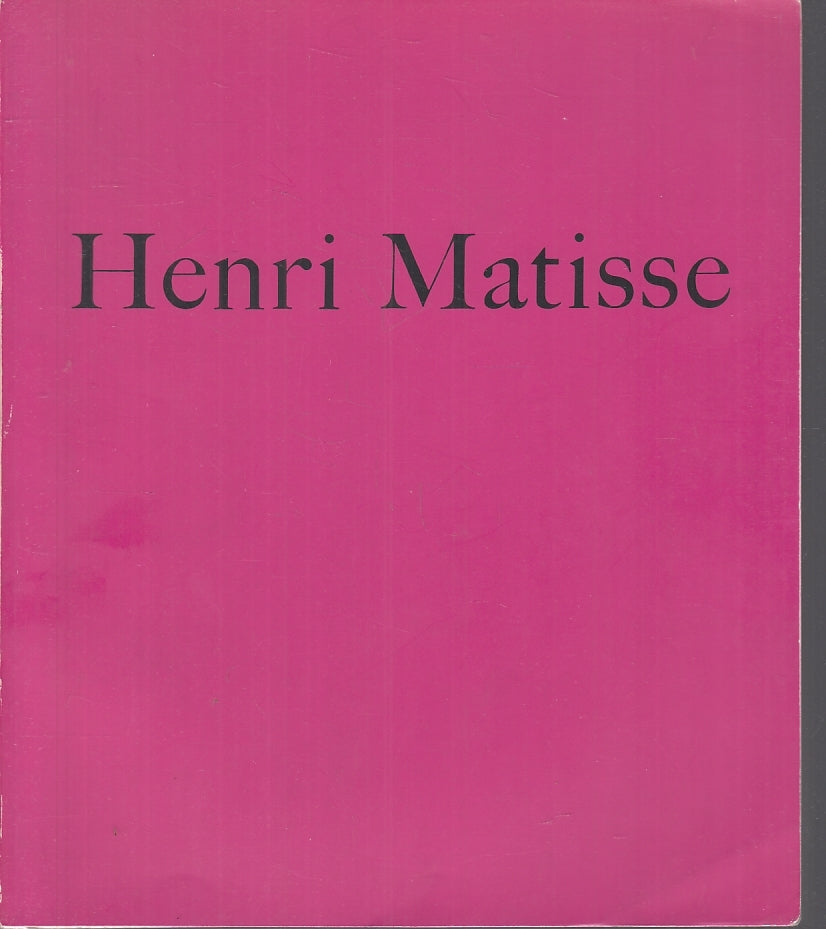 LT- HENRI MATISSE  EXPOSITION DU CENTENAIRE GRAND PALAIS CATALOGO 1970- B-YFS120