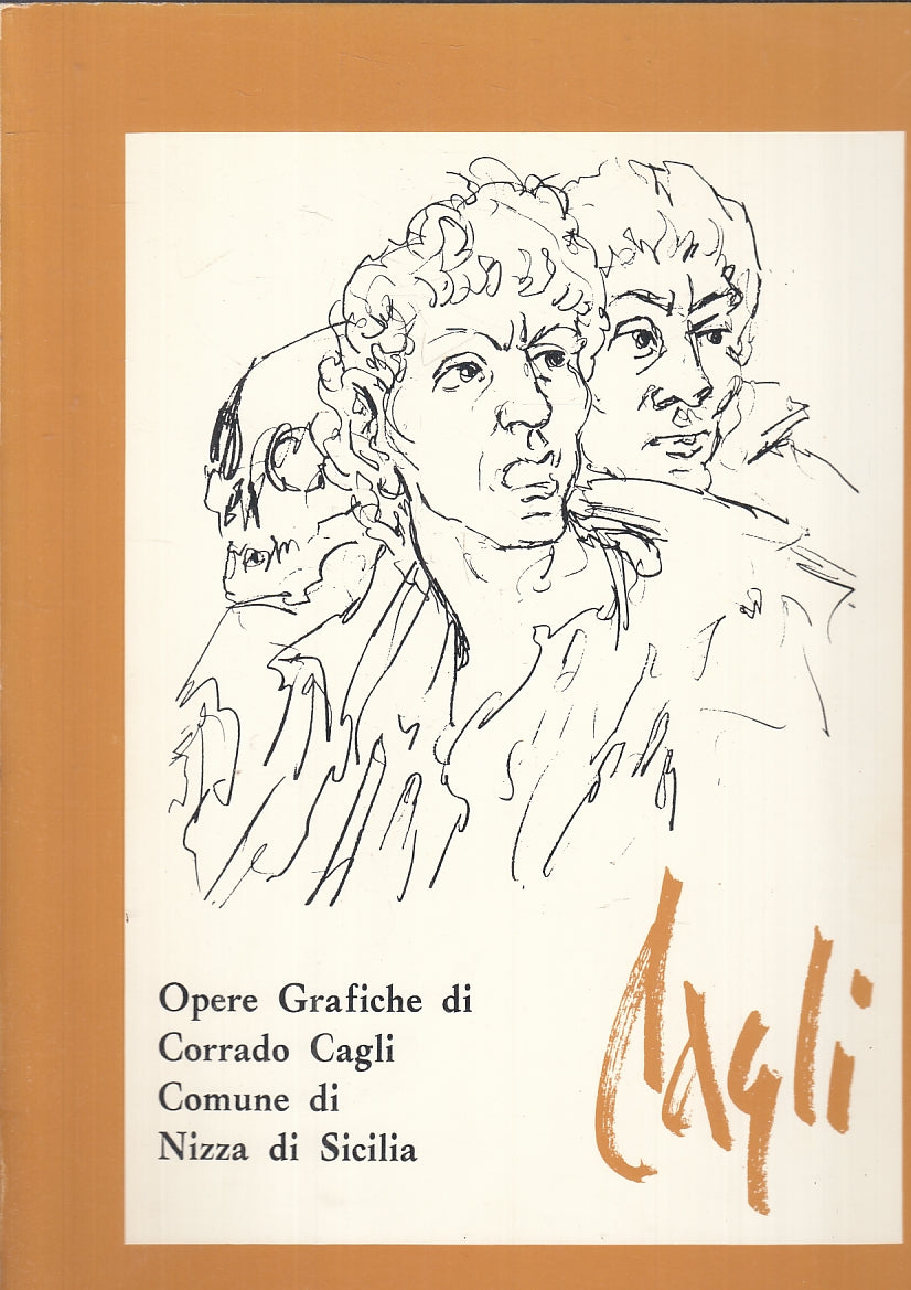 LT- OPERE GRAFICHE DI CORRADO CAGLI-- COMUNE DI NIZZA SICILIA--- 1977- B- YFS636