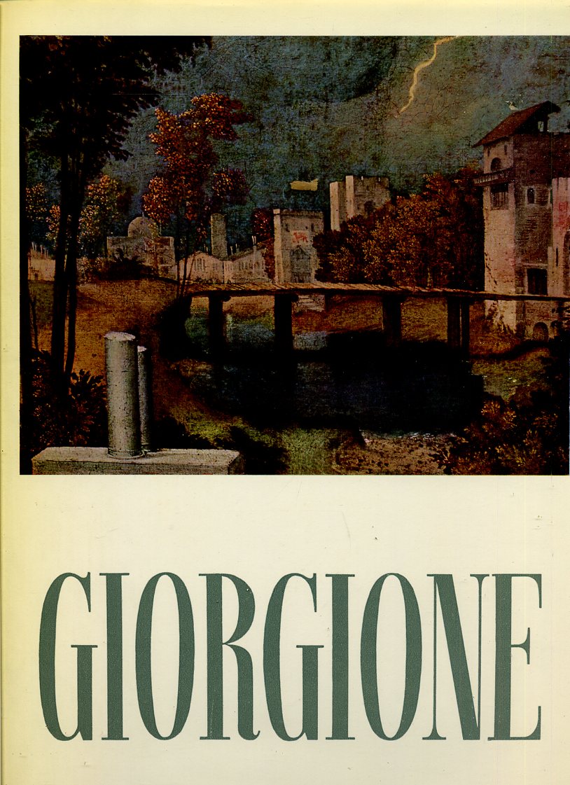 LT- SOMMI DELL'ARTE ITALIANA GIORGIONE- DELLA PERGOLA- MARTELLO- 1955- CS-YFS440