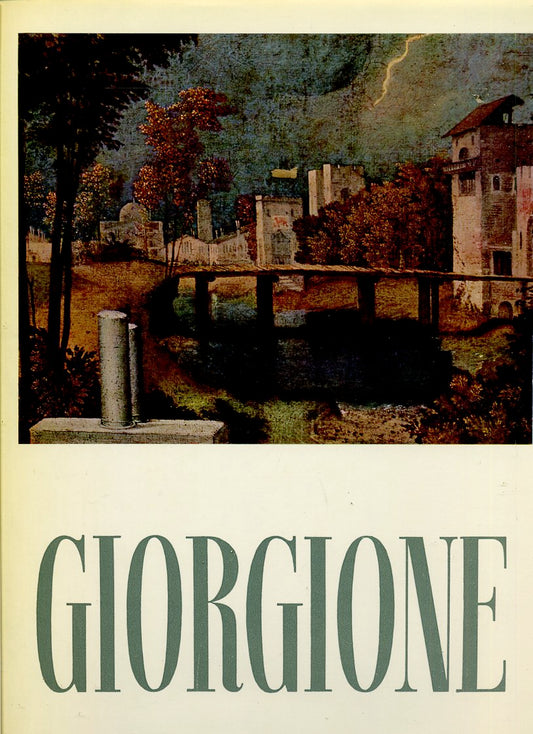 LT- SOMMI DELL'ARTE ITALIANA GIORGIONE- DELLA PERGOLA- MARTELLO- 1955- CS-YFS440