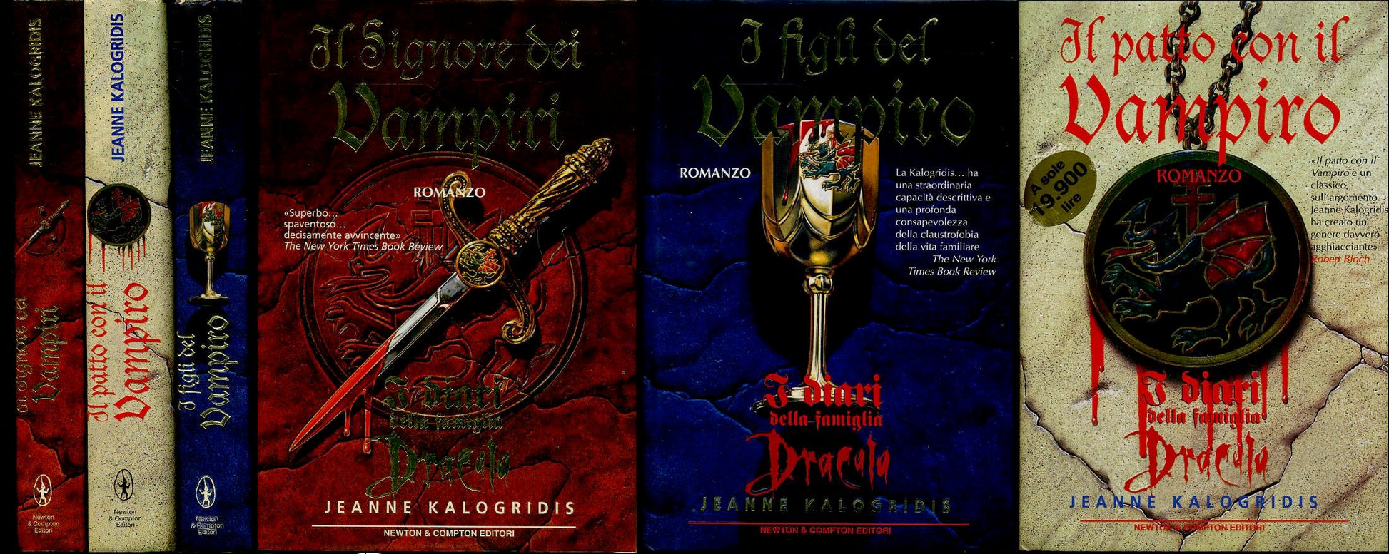 LF- I DIARI DELLA FAMIGLIA DRACULA 1/3 - KALOGRIDIS - NEWTON--- 1997- CS- ZFS204