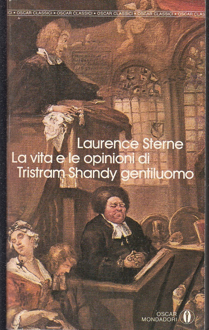 LN- LA VITA E LE OPINIONI DI TRISTAM SHANDY - STERNE- MONDADORI- OSCAR- B- ZFS95