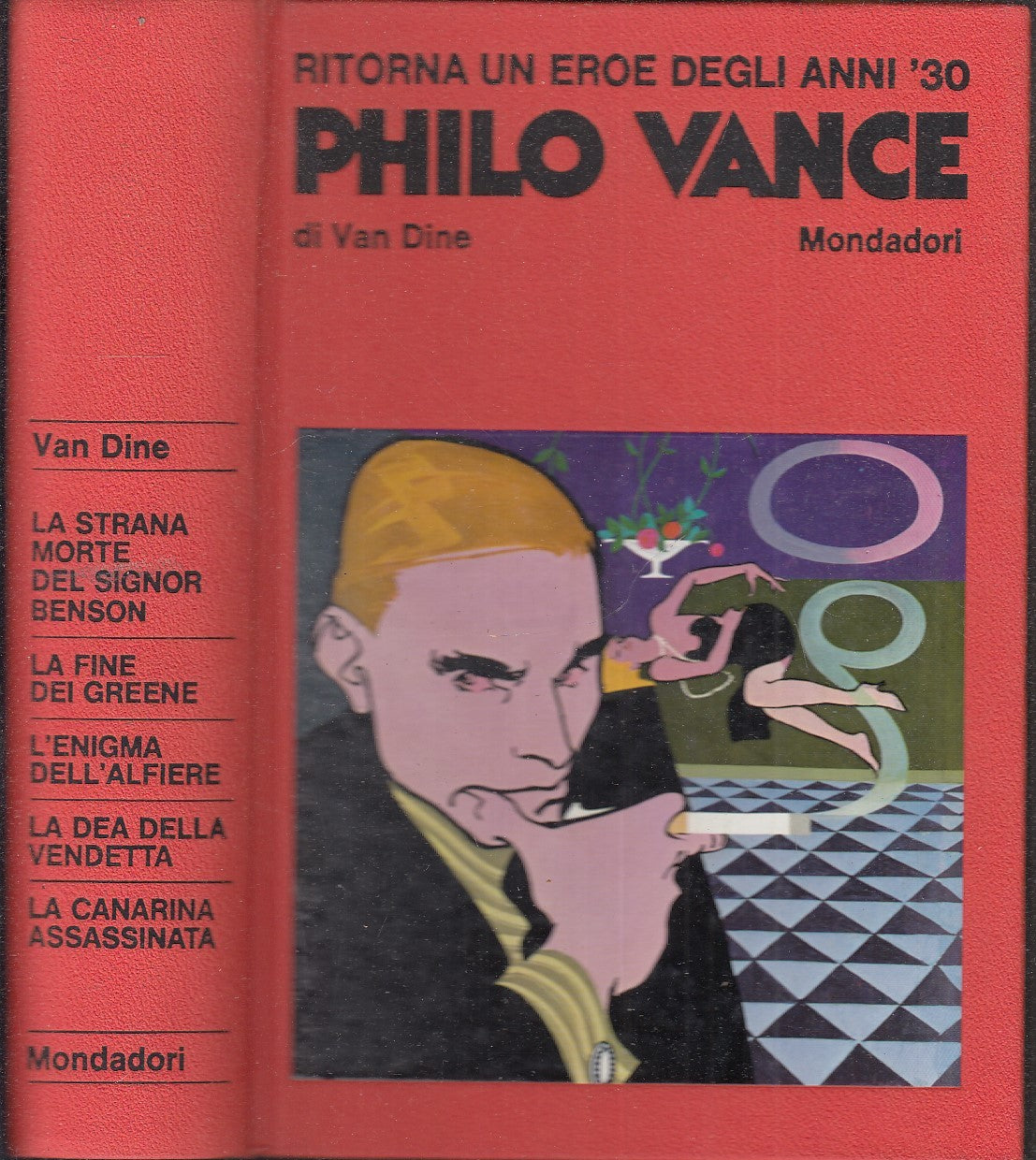 LG- RITORNA UN EROE ANNI '30 PHILO VANCE - VAN DINE- MONDADORI ---- C- ZFS95