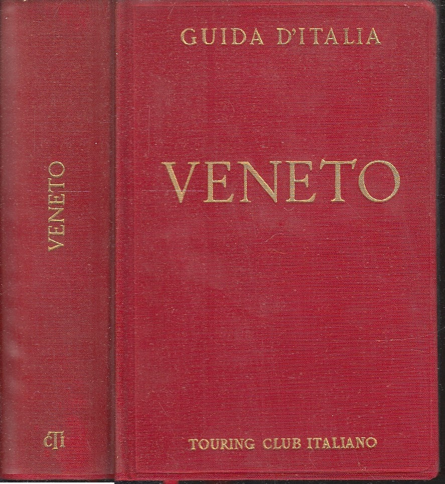LV- GUIDA D'ITALIA DEL TOURING CLUB ITALIANO VENETO -- TCI --- 1969 - CS- ZFS533