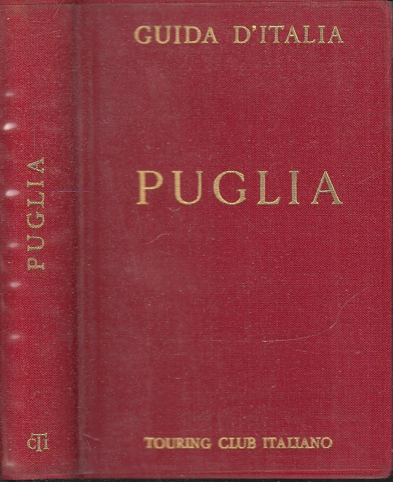 LV- GUIDA D'ITALIA PUGLIA TOURING CLUB ITALIANO -- TCI --- 1978 - CS- ZFS533