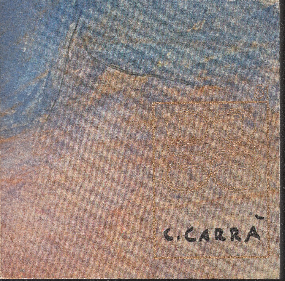 LT- ALLA GALLERIA GISSI OMAGGIO A CARRA' POETICA FUTURISTA --- 1969 - B - ZFS533