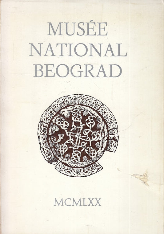 LT- MUSEE NATIONAL BEOGRAD GUIDA OPERE - 1970 - B- ZFS533