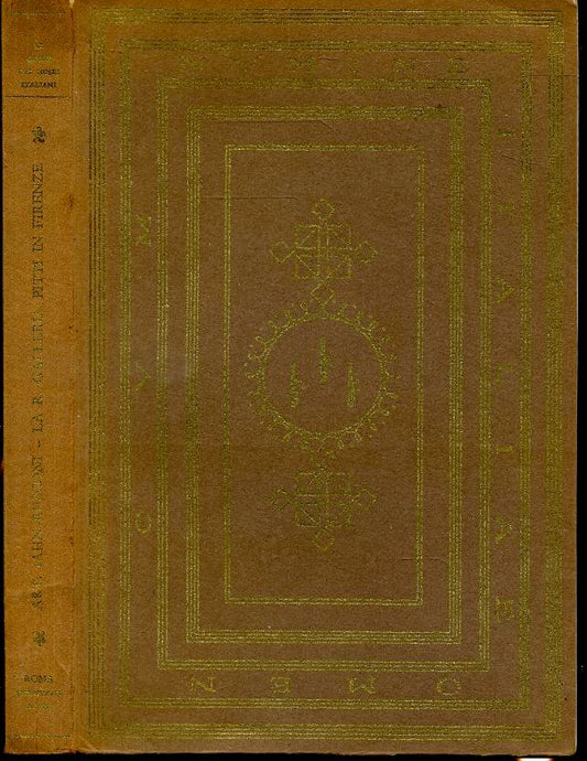 LT- GALLERIA PITTI IN FIRENZE - RUSCONI-- GUIDE MUSEI ITALIANI-- 1937- B- ZFS533