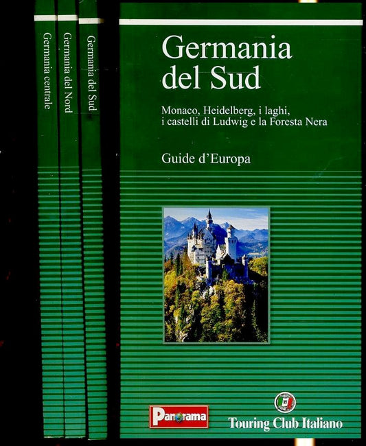 LV- GUIDE D'EUROPA GERMANIA 3 VOLUMI -- TOURING CLUB- PANORAMA-- 2003- B- ZFS456