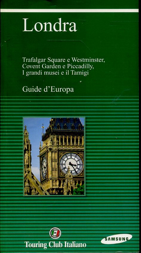 LV- GUIDE D'EUROPA LONDRA -- TOURING CLUB ITALIANO - SAMSUNG -- 2003 - B- ZFS456