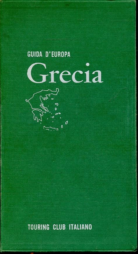 LV- GUIDA D'EUROPA GRECIA -- TOURING CLUB ITALIANO --- 1966 - B- ZFS456