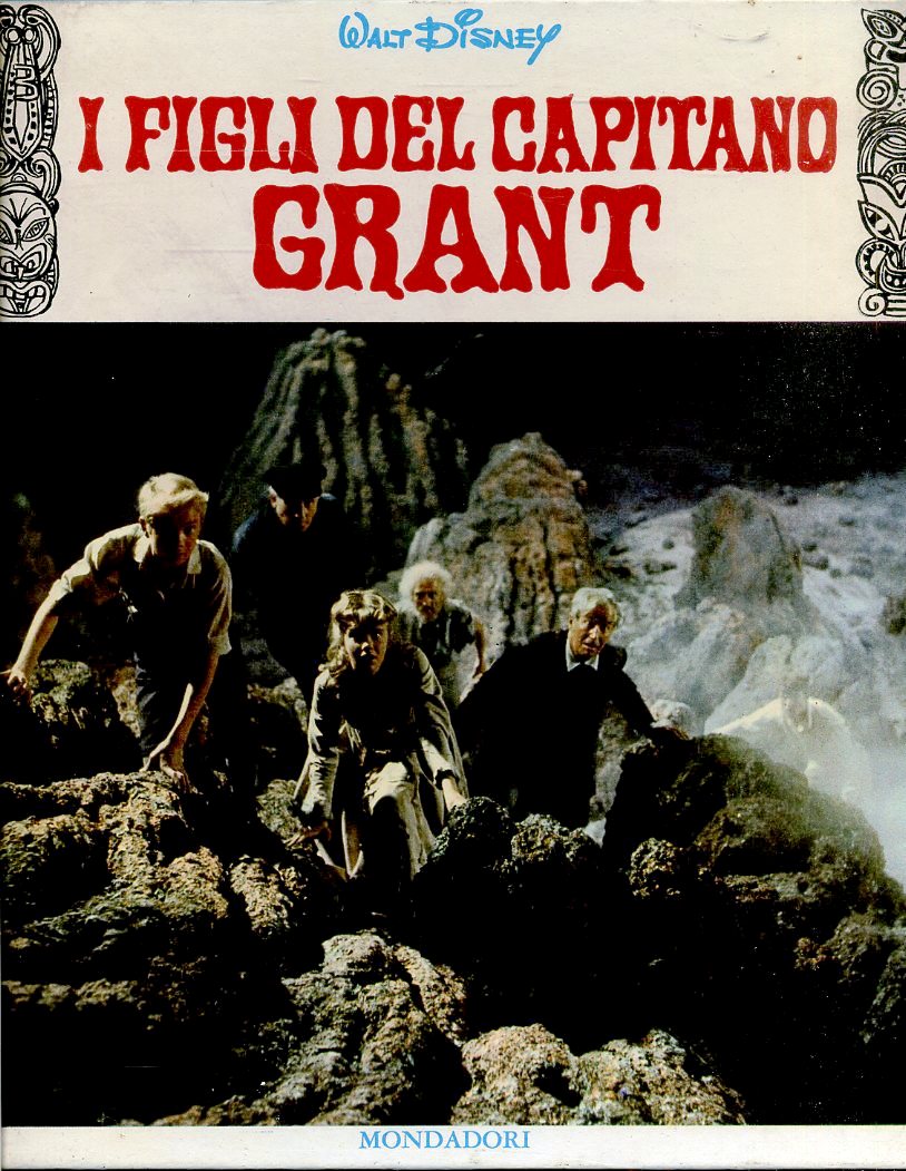 LB- I FIGLI DEL CAPITANO GRANT- DISNEY- MONDADORI- PIETRE PREZIOSE-- 1963- CS- RGZ