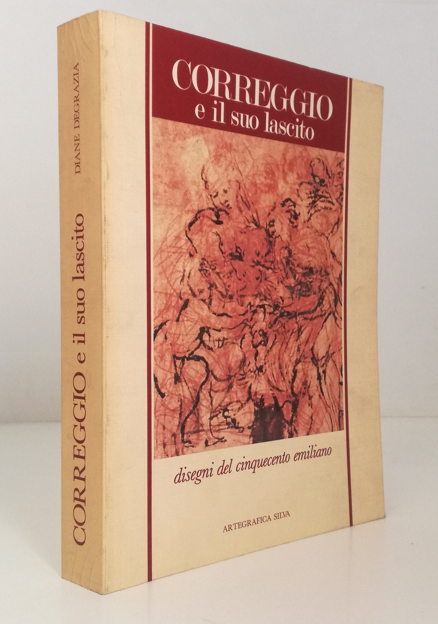 LT- CORREGGIO E IL SUO LASCITO DISEGNI CINQUECENTO EMILIANO- SILVA- 1984- B- WPR