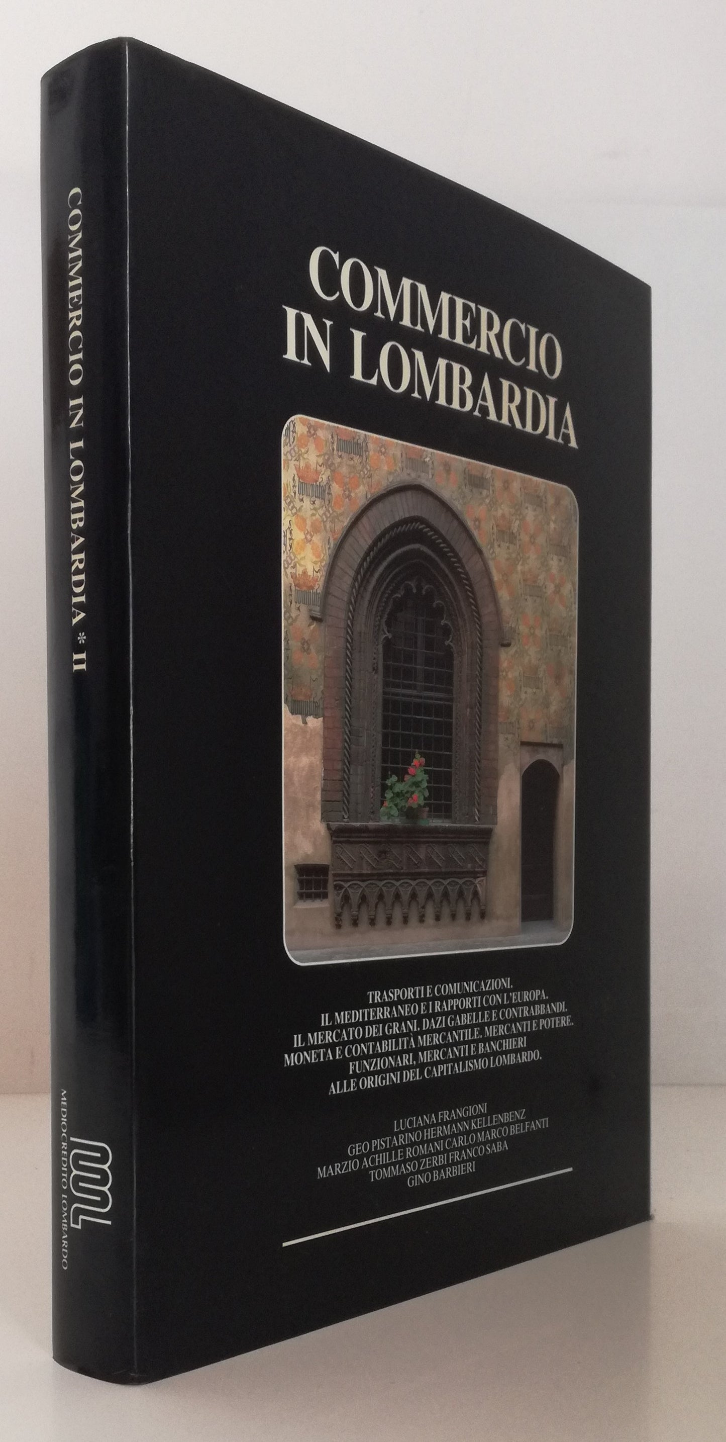 LT- COMMERCIO IN LOMBARDIA 2 VOLUMI -- MEDIOCREDITO LOMBARDO--- 1986- CS- YFS466
