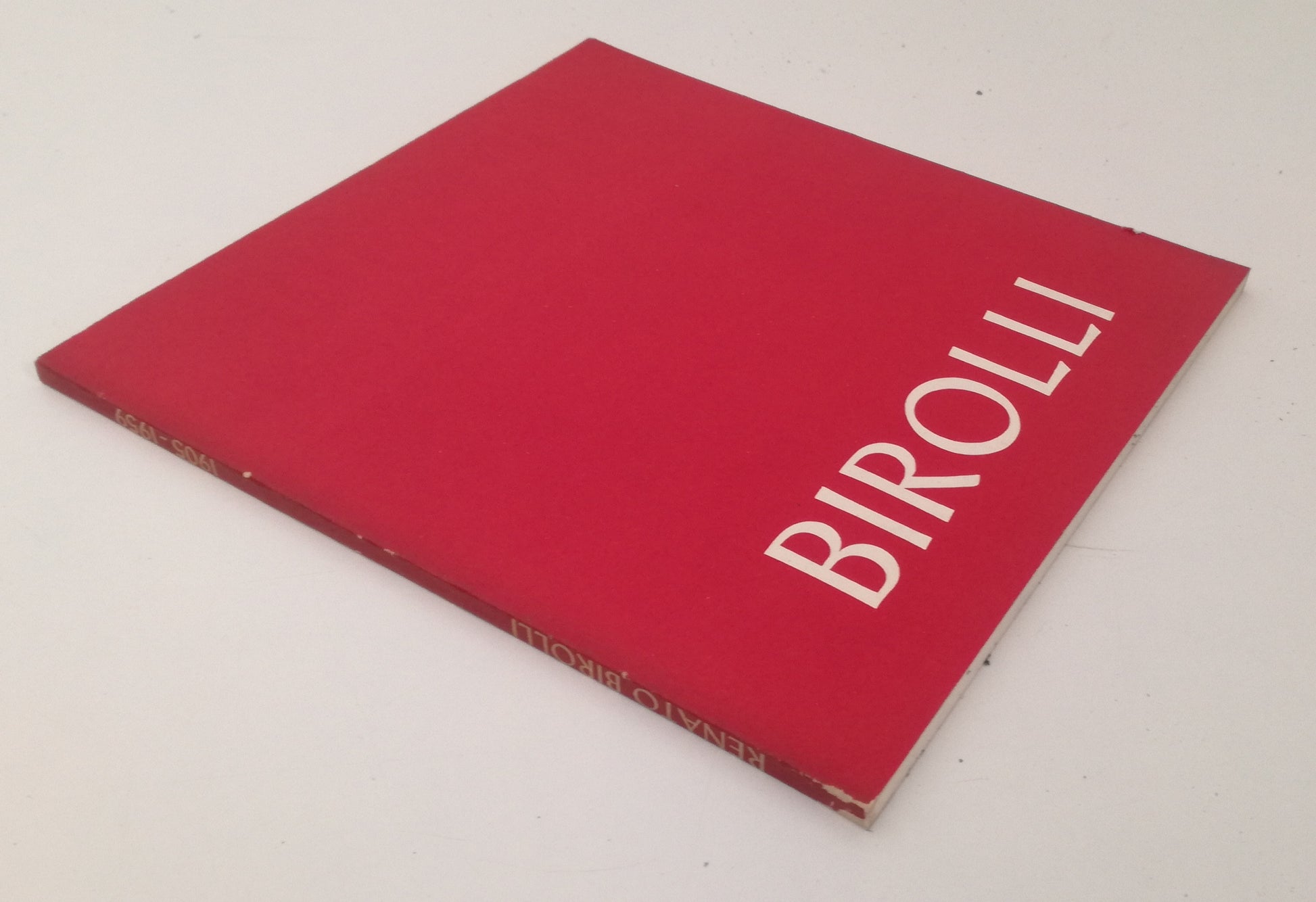 LT- RENATO BIROLLI CATALOGO MOSTRA GALLERIA CIVICA ARTE MODERNA FERRARA - YFS954