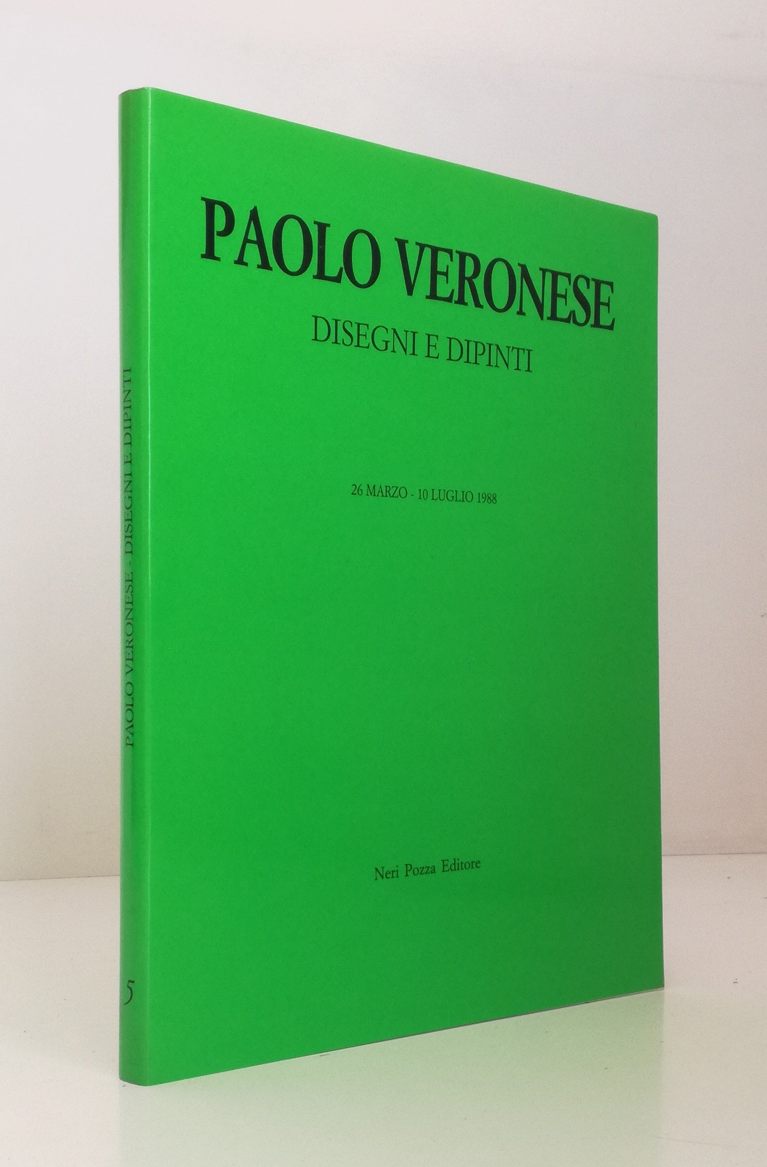LT- PAOLO VERONESE DISEGNI E DIPINTI CATALOGO -- NERI POZZA --- 1988- BS- YFS944