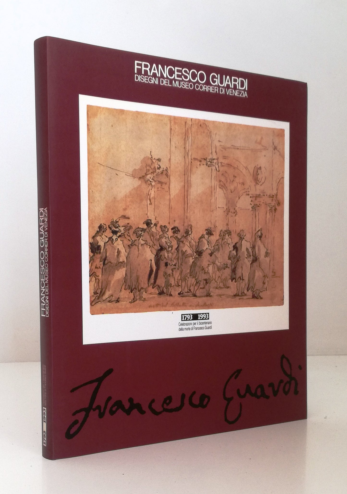 LT- FRANCESCO GUARDI DISEGNI MUSEO CORRER DI VENEZIA CATALOGO - 1993- BS- YFS954