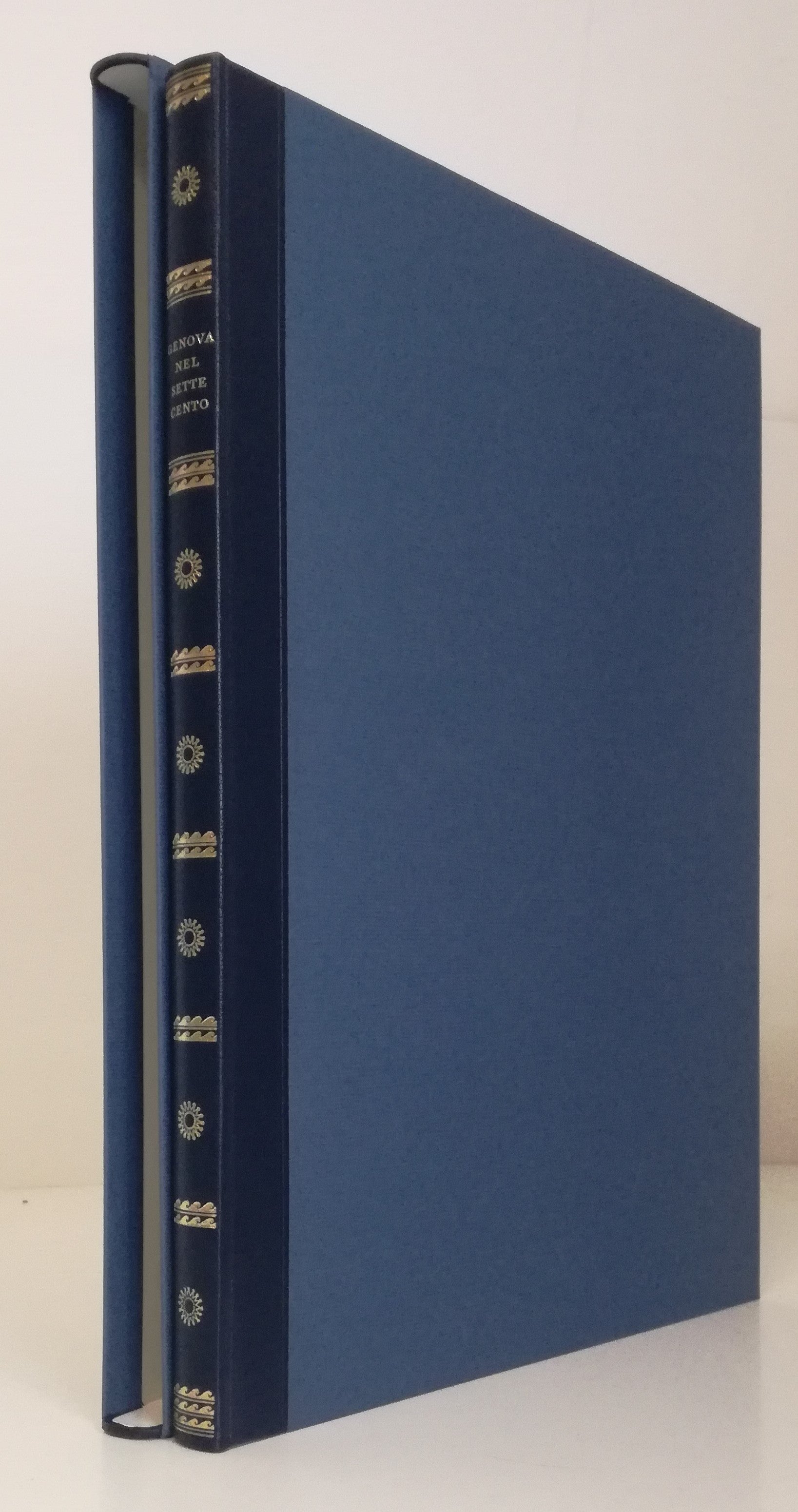 LT- GENOVA NEL SETTECENTO VEDUTE ANTONIO GIOLFI -- IL POLIFILO --- 1986 - C- YFS