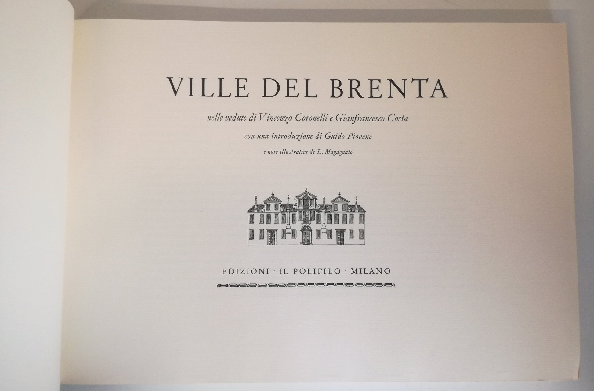 LT- VILLE DEL BRENTA NELLE VEDUTE DI VINCENZO CORONELLI GIANFRANCESCO COSTA- YFS