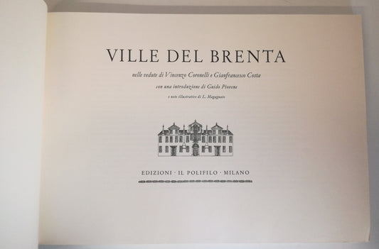 LT- VILLE DEL BRENTA NELLE VEDUTE DI VINCENZO CORONELLI GIANFRANCESCO COSTA- YFS