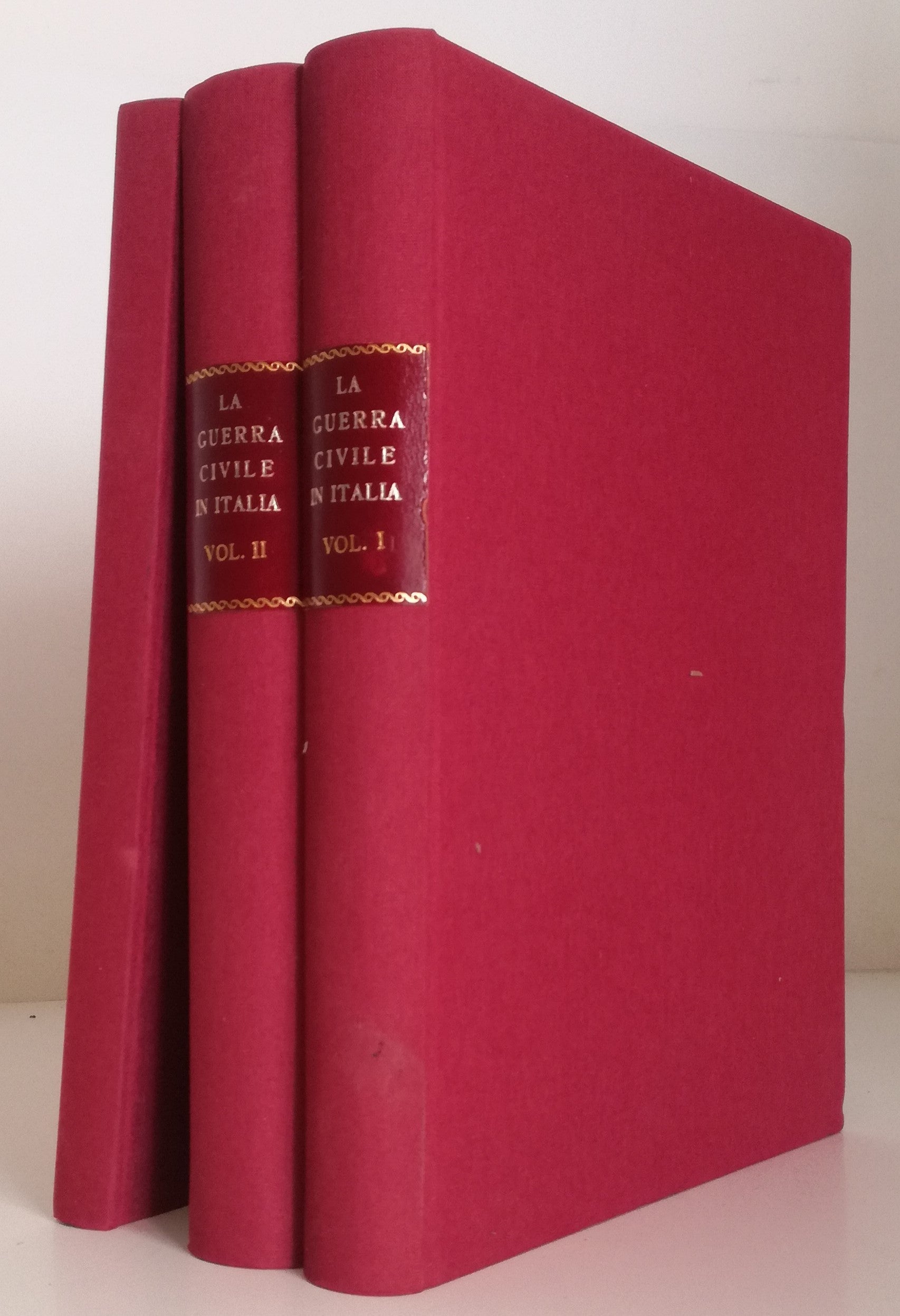 LS- STORIA DELLA GUERRA CIVILE IN ITALIA 1943/1945 3 VOLUMI RILEGATI - C - YFS