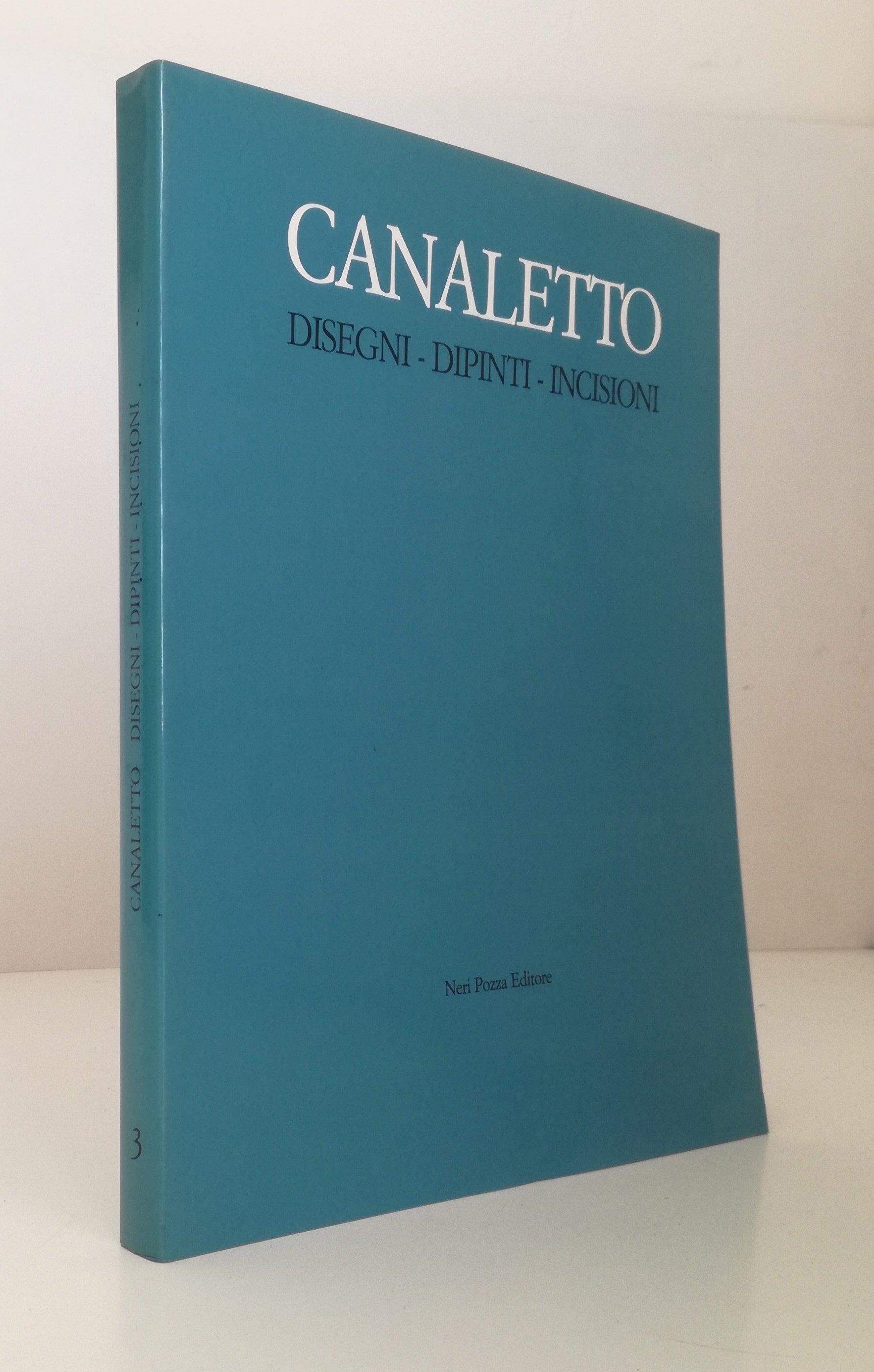LT- CANALETTO DIPINTI DISEGNI INCISIONI CATALOGO-- NERI POZZA--- 1982- BS-YFS944