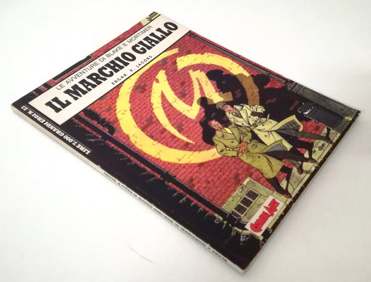 FV- AVVENTURE DI BLAKE E MORTIMER IL MARCHIO GIALLO - JACOBS - COMIC ART- B- VHX