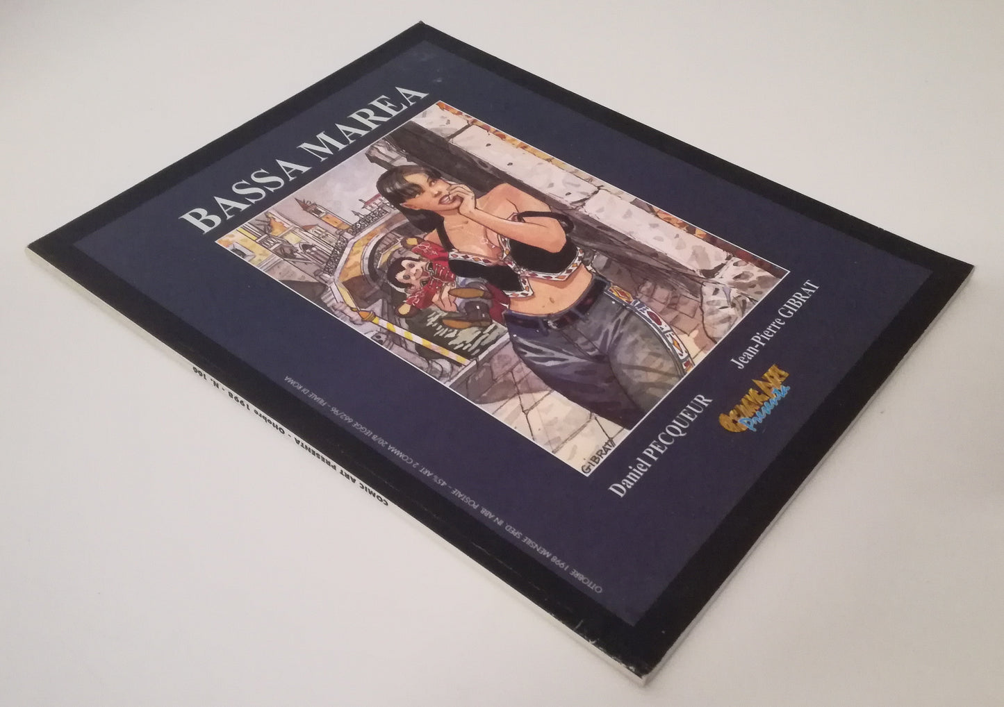 FV- BASSA MAREA - DANIEL PECQUEUR JEAN PIERRE GIBRAT - COMIC ART - 1998 - B- VHX