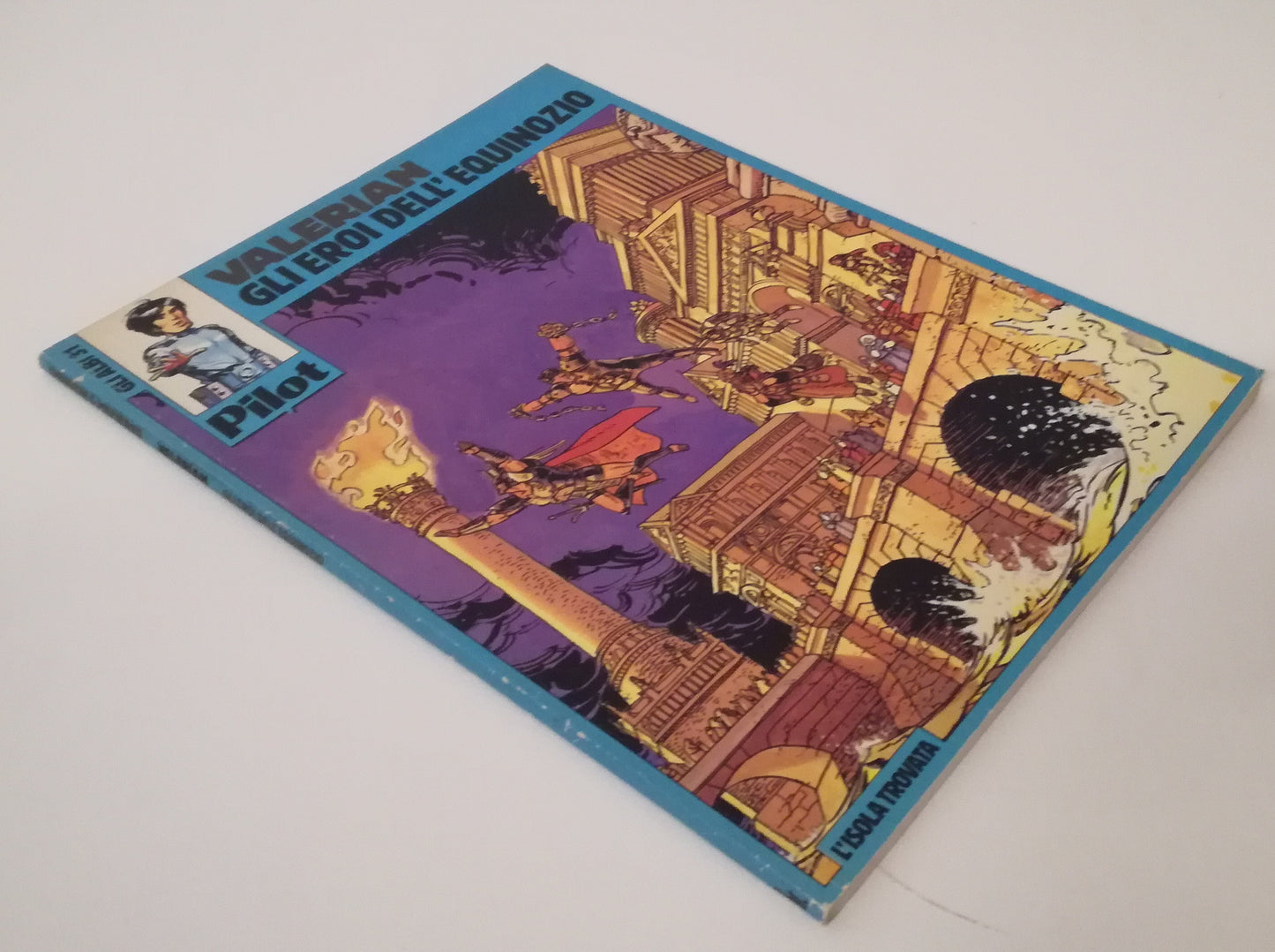 FV- GLI ALBI DI PILOT 31 EROI DELL'EQUINOZIO - VALERIAN- L'ISOLA TROVATA- B- VHX