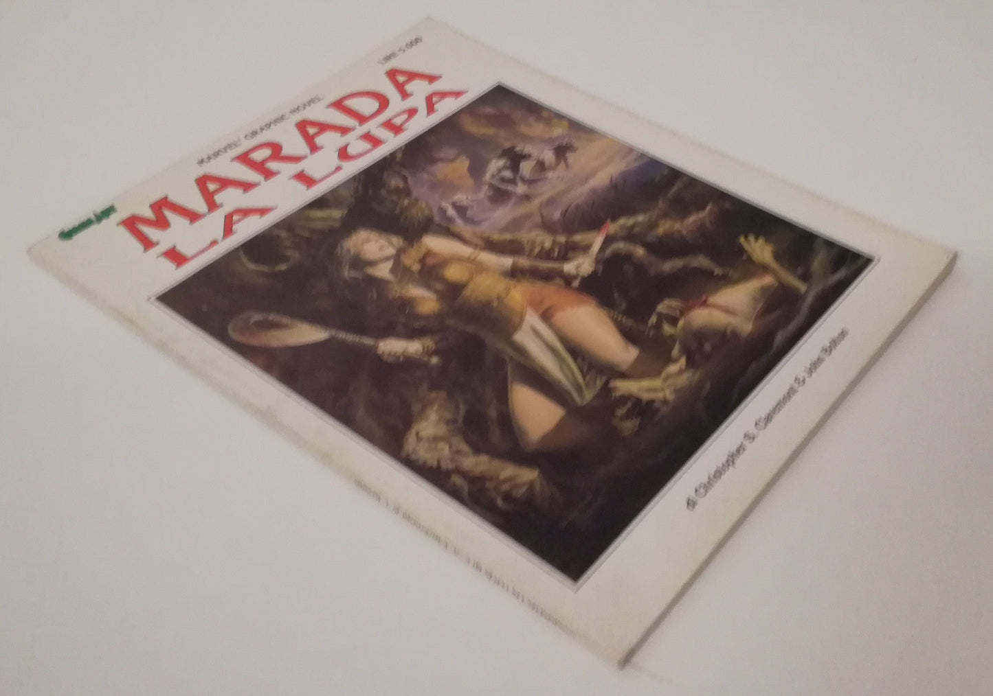 FV- MARADA LA LUPA - CHRISTOPHER CLAREMONT JOHN BOLTON - COMIC ART- 1992- B- VHX