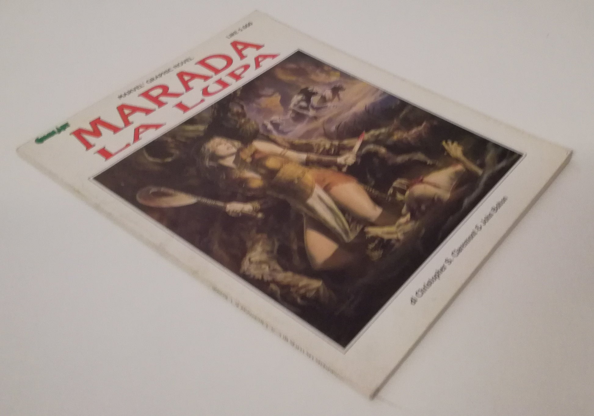 FV- MARADA LA LUPA - CHRISTOPHER CLAREMONT JOHN BOLTON - COMIC ART- 1992- B- VHX