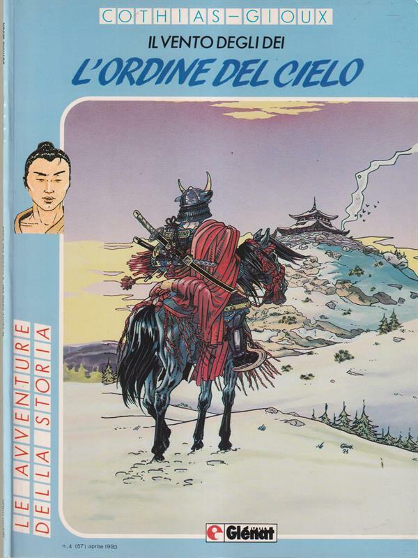 FV- IL VENTO DEGLI DEI 3 VOLUMI- COTHIAS- GLENAT AVVENTURE STORIA- 1988- B- VHX