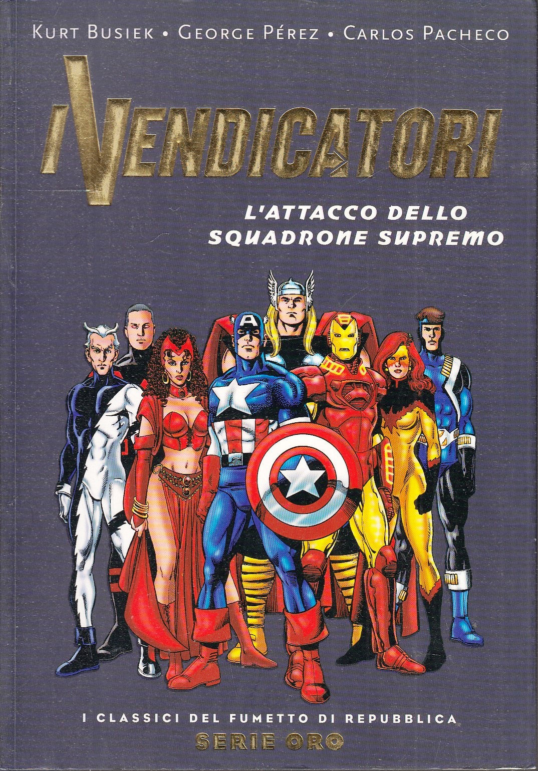 FV- CLASSICI DI REPUBBLICA SERIE ORO N.53 I VENDICATORI -- PANINI - 2005- B- VHX