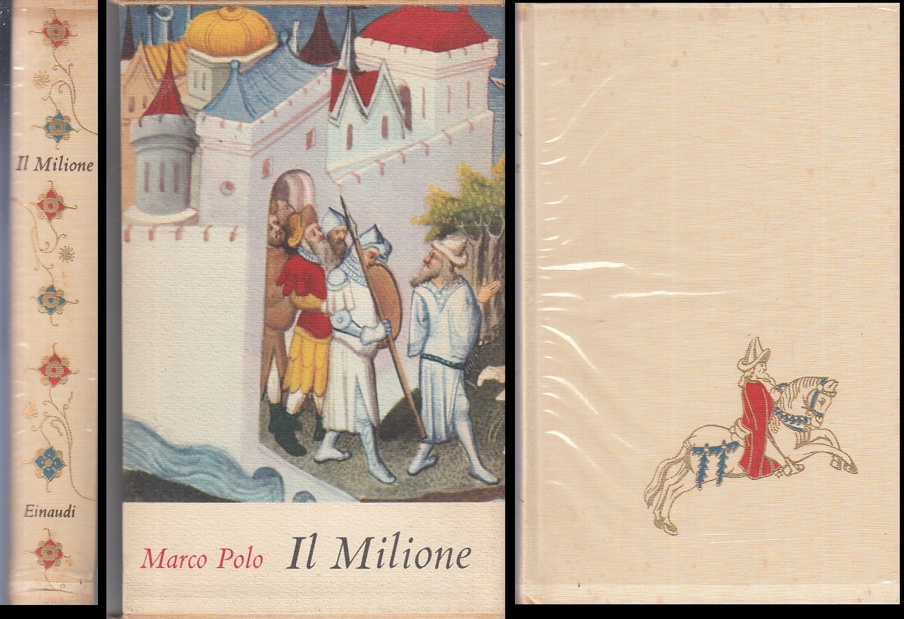 LN- IL MILIONE CON COFANETTO - MARCO POLO - EINAUDI - I MILLENNI --- CS- XFS