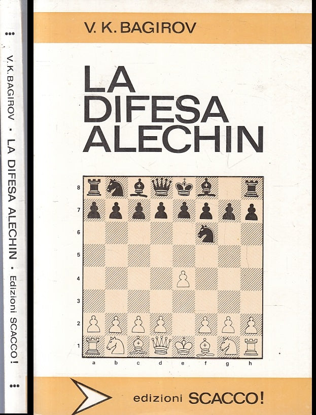 LZ- LA DIFESA ALECHIN - BAGIROV - SCACCO --- 1977 - B - XFS136