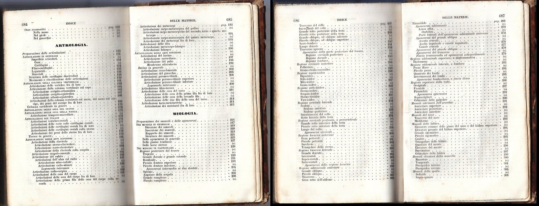 LD- ELEMENTI DI ANATOMIA UMANA - GAETANO STRAMBIO - VALLARDI --- 1854- C- XFS4