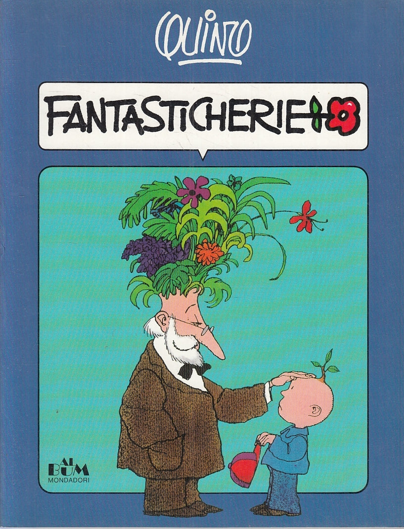 FC- FANTASTICHERIE - QUINO - BIBLIOTECA UMORISTICA MONDADORI BUM- 1a ED. 1984- B- VGX