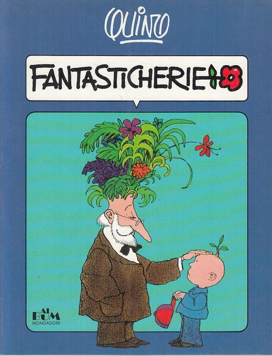 FC- FANTASTICHERIE - QUINO - BIBLIOTECA UMORISTICA MONDADORI BUM- 1a ED. 1984- B- VGX