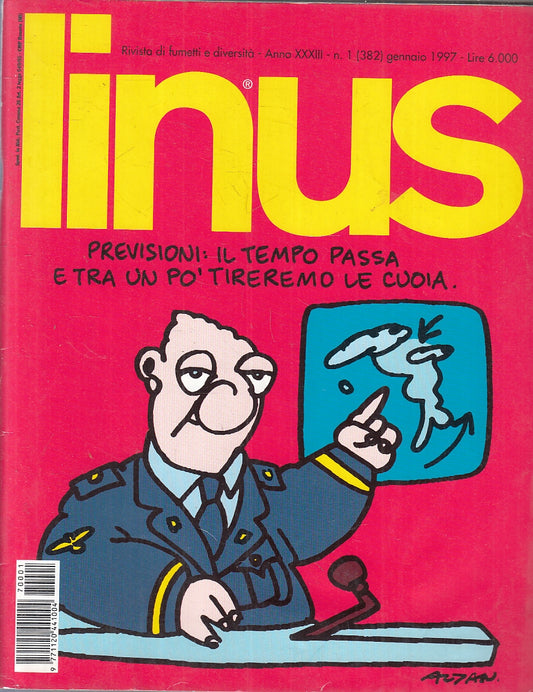 FR- RIVISTA LINUS ANNATA 1997 7 NUMERI OFFERTA -- MILANO LIBRI - S - VGX