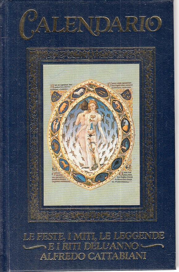 LZ- CALENDARIO FESTE MITI LEGGENDE - ALFREDO CATTABIANI - CDE--- 1988- C- ZFS198