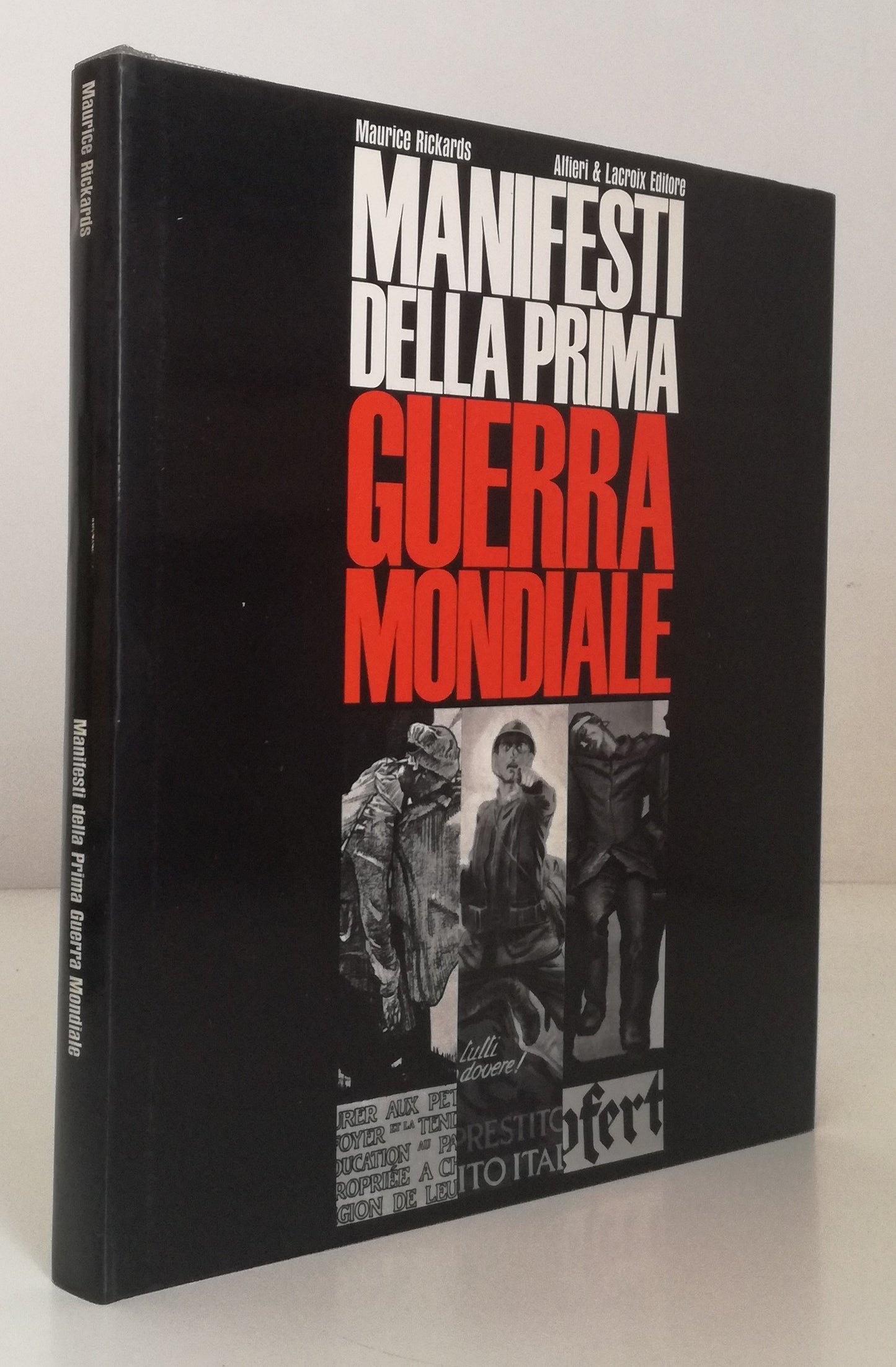 LT- MANIFESTI DELLA PRIMA GUERRA MONDIALE- RICKARDS- ALFIERI--- 1968- CS- YFS894