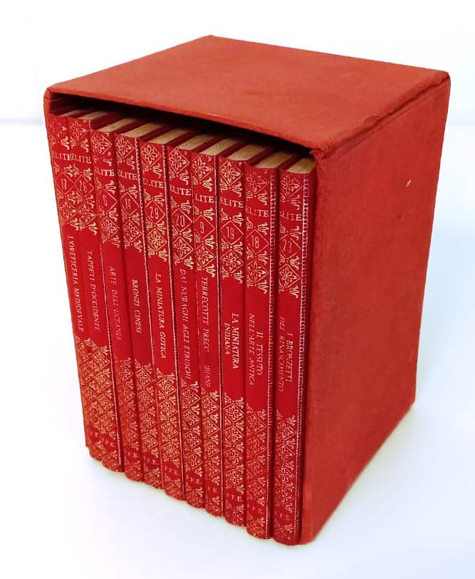 LT- ENCICLOPEDIA ELITE ARTI E STILI COFANETTO 10 VOLUMI-- FABBRI--- 1966- C- XFS