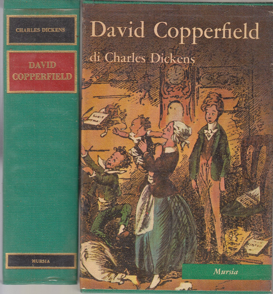 LN- DAVID COPPERFIELD - CHARLES DICKENS - MURSIA - GRANDI SCRITTORI --- C - XFS