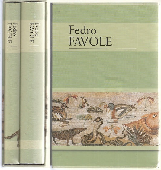 LN- FAVOLE COFANETTO 2 VOLUMI - FEDRO - MONDOLIBRI --- 1992 - CS- XFS