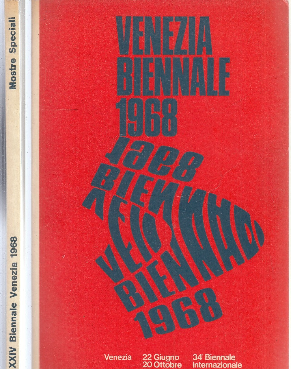 LT- VENEZIA BIENNALE 1968 CATALOGO MOSTRE SPECIALI- ALFIERI EDIZIONI D'ARTE- XFS
