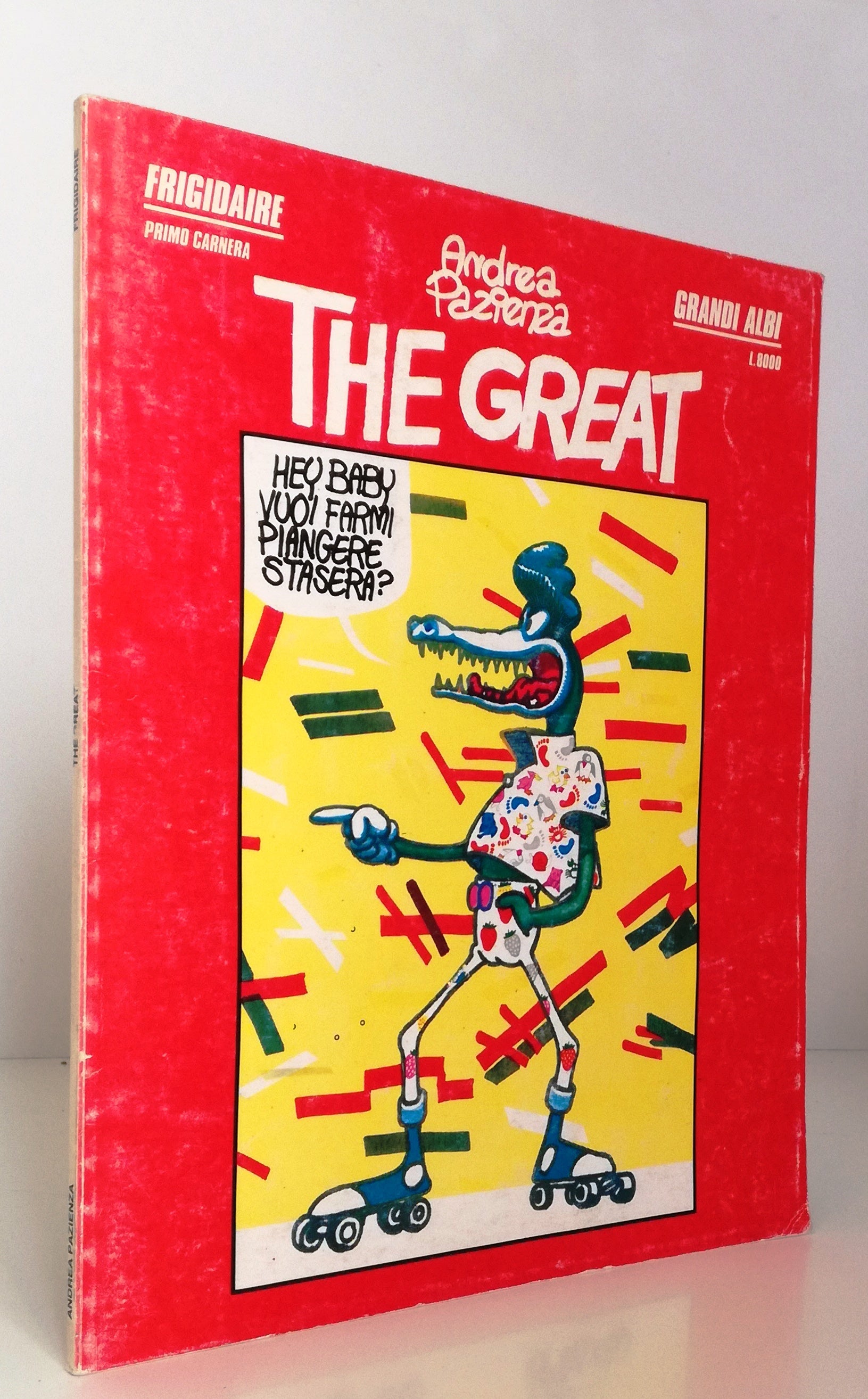FV- THE GREAT - ANDREA PAZIENZA - PRIMO CARNERA FRIGIDAIRE ALBI - 1988- B- VHX