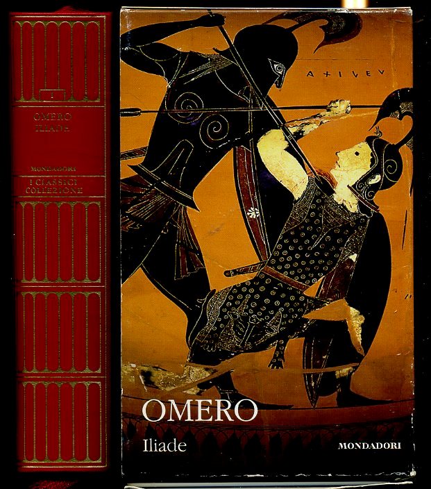 LN- ILIADE - OMERO - MONDADORI TV SEC - CLASSICI GRECI LATINI -- 2007 - C - XFS
